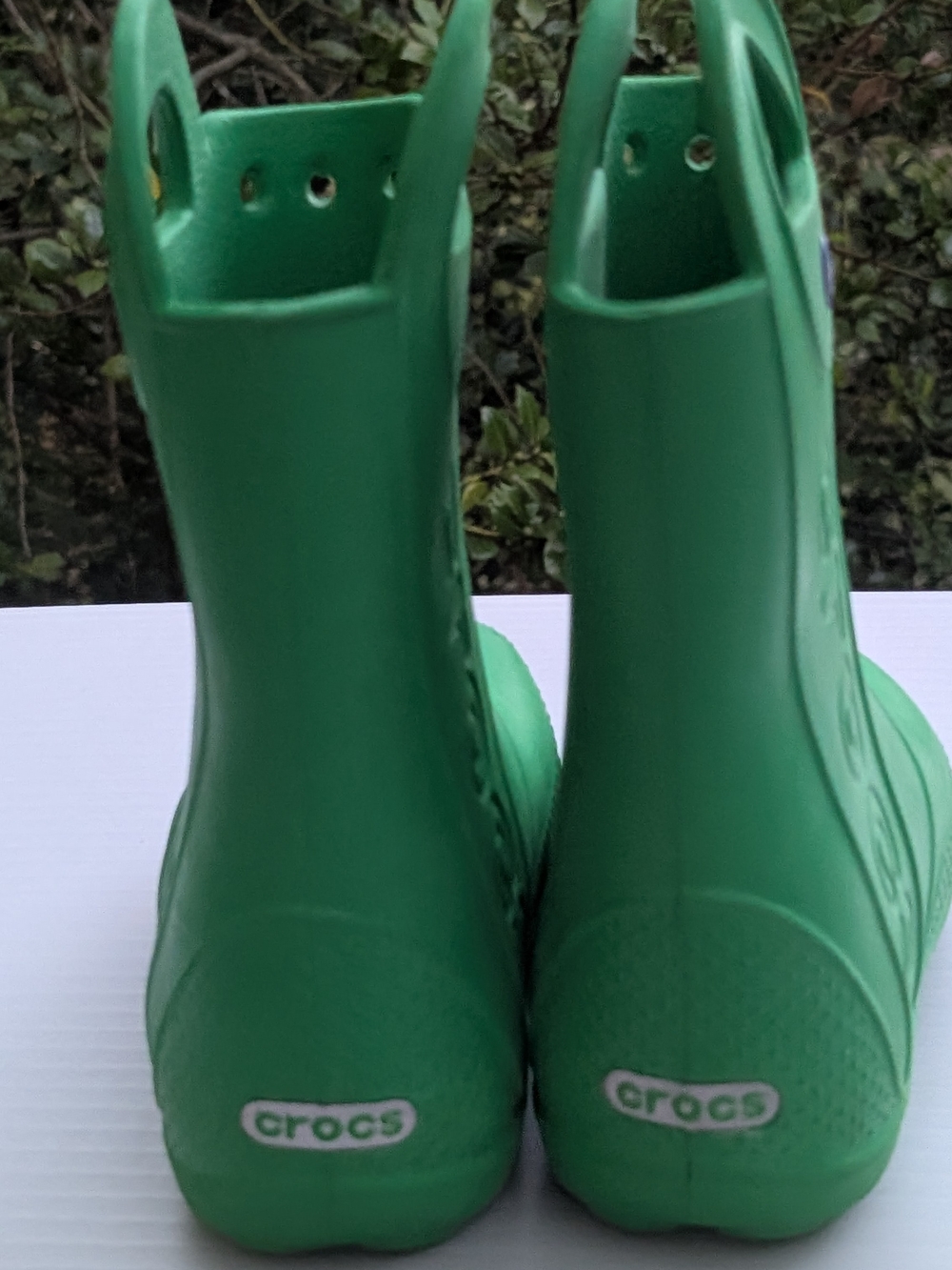 CROCS Kids Green Rain Boots - Picture 14 of 14